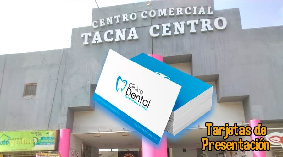 ▷ Etiquetas personalizadas, Tacna Centro