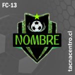 diseño de logo pelota estrella verde