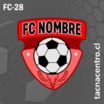 diseño de logo de futbol escudo rojo con pelotas