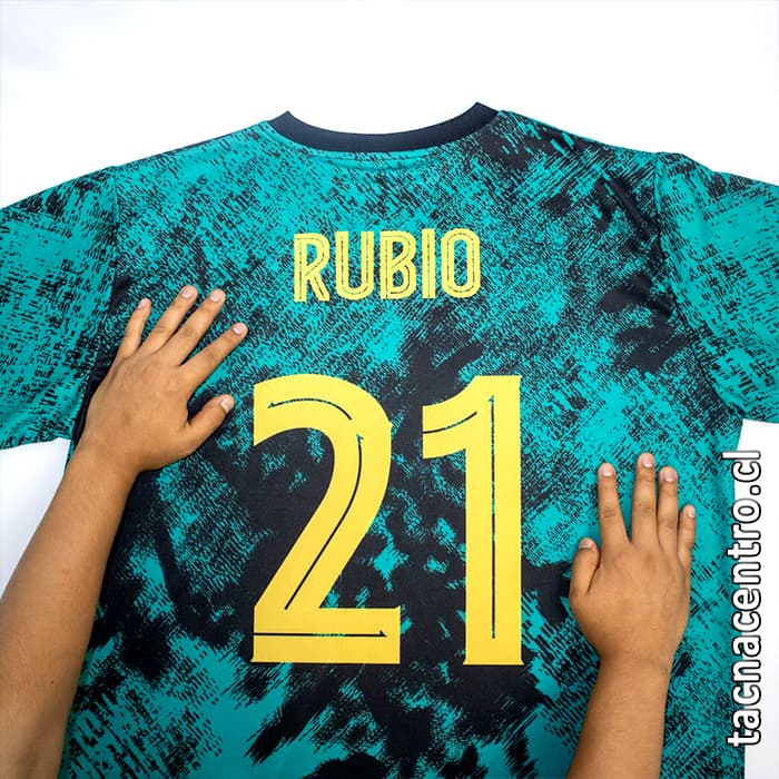 control de calidad de camisetas de futbol personalizadas