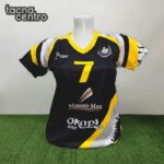 fotos de camisetas de futbol para mujeres negro con amarillo