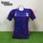 fotos de camisetas de futbol para mujeres color azul