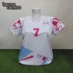 fotos de camisetas de futbol para mujeres blanco
