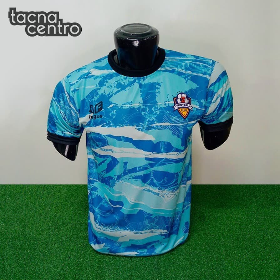 uniforme de futbol color celeste