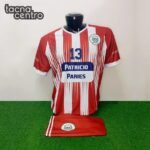 camisetas de futbol color rojo con blanco