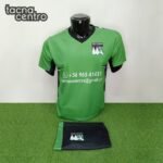 camisetas de futbol color verde con negro