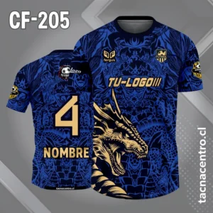 Camiseta de Futbol Dragon Dorado