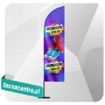 modelo de bandera publicitaria personalizada tacna centro chile