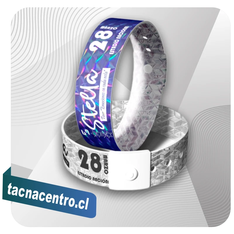 modelo de pulseras para eventos fiestas discotecas diseño personalizado de plastivo vinilo pvc tacna centro chile venta precios por mayor