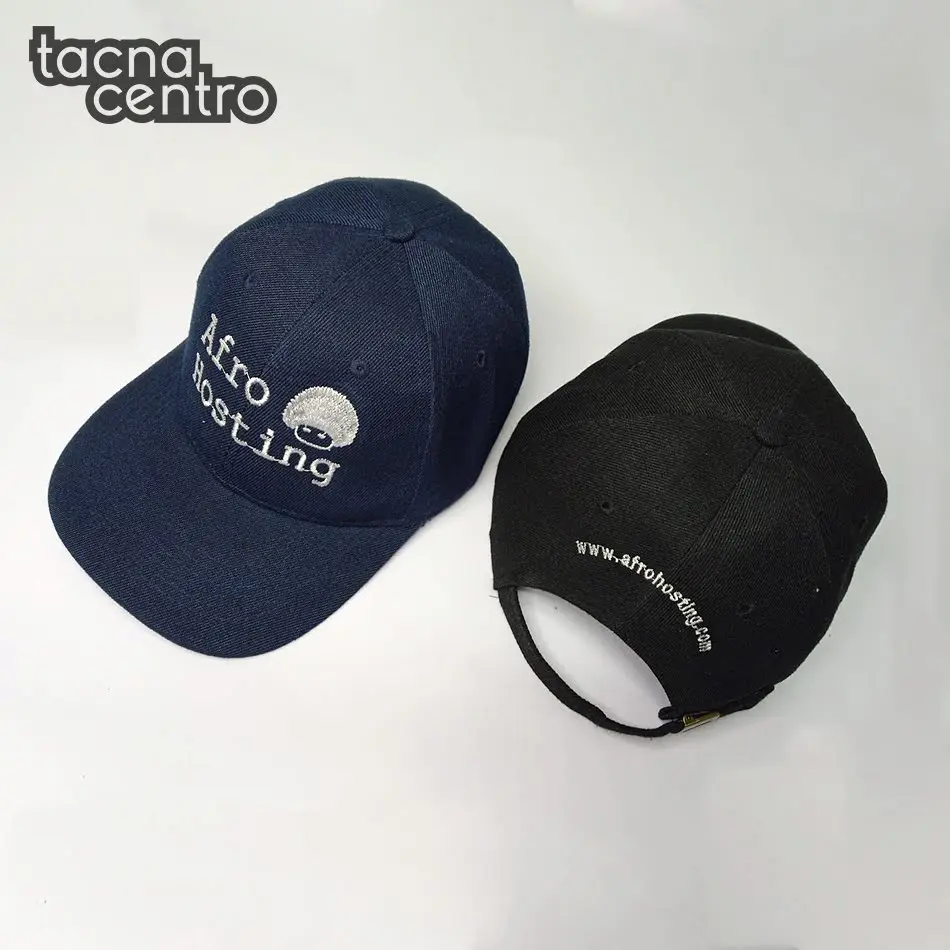 fotos de gorras personalizadas color negro