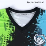 calidad de cuello de camisetas de voleibol