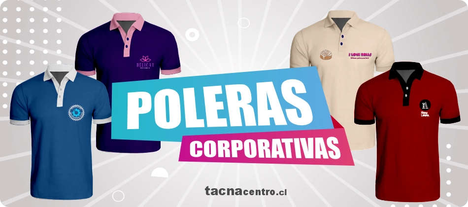 poleras corporativas de pique personalizadas con logo bordado chile