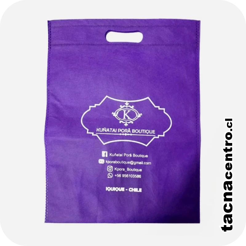 bolsas estampadas corporativas por mayor