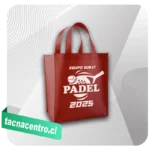 bolsas de colores variados personalizados publicitarios