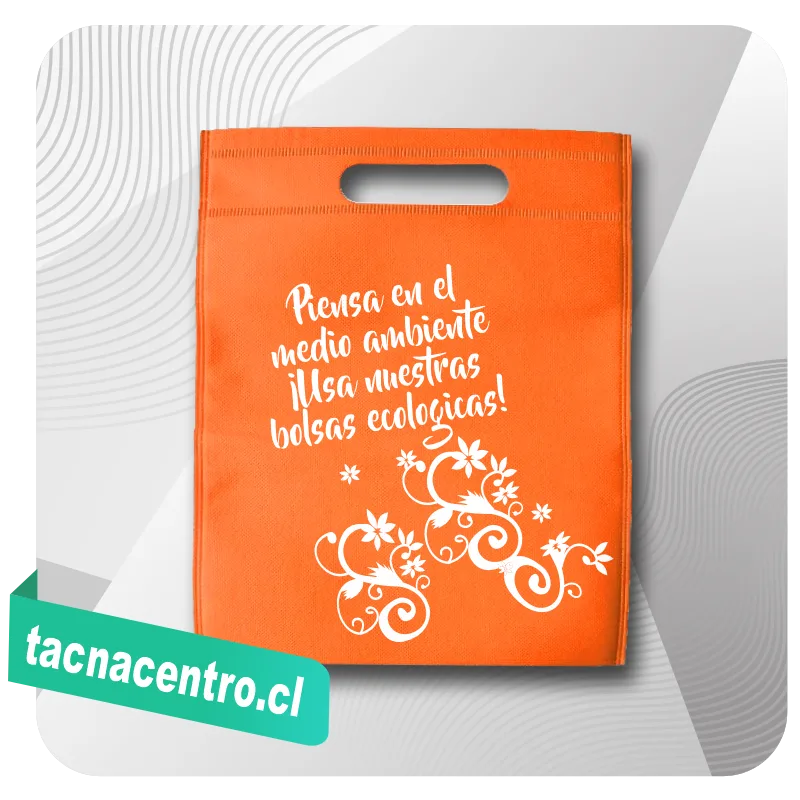bolsas ecologicas publicitarias con logo estampado
