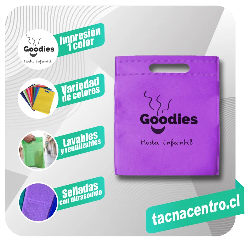 bolsa tnt reutilizable ecologica caracteristicas de impresion de logo personalizado