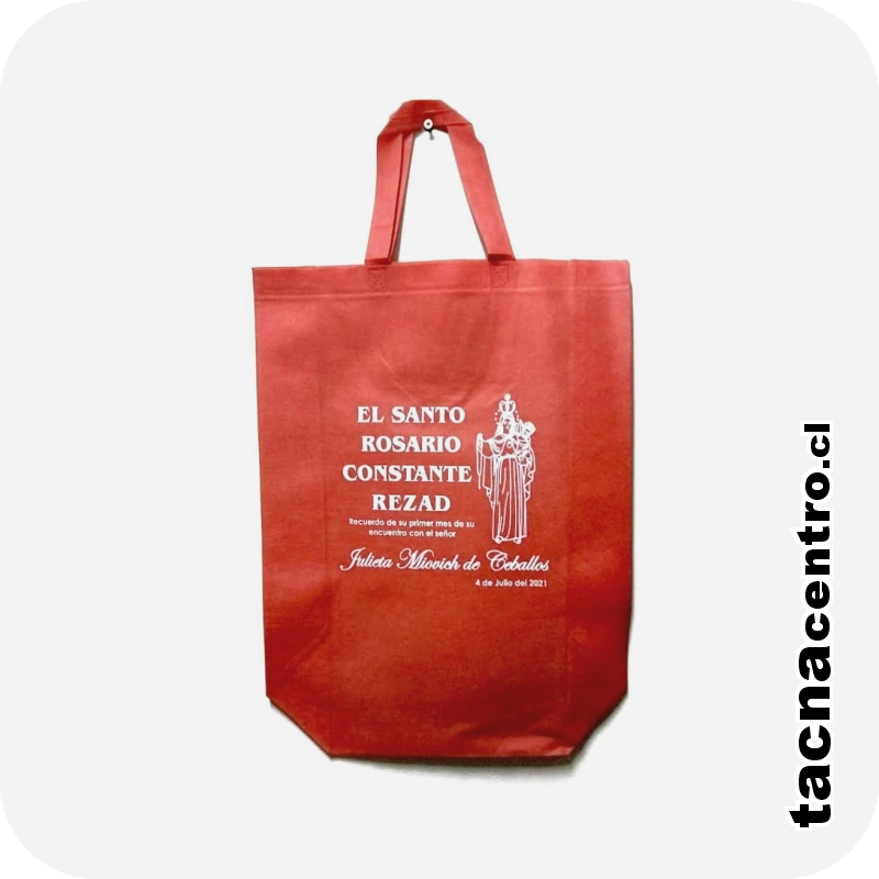 Bolsas tnt por mayor personalizadas con logo estampado precios de fabrica