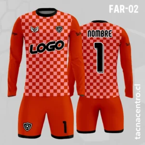 Camiseta de Arquero rojo cuadriculado