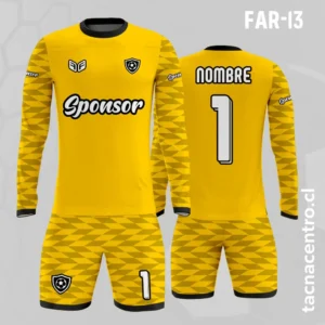 Camiseta de Arquero amarillo Rombo