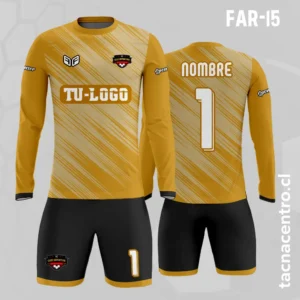 Camiseta de Arquero beige y Negro