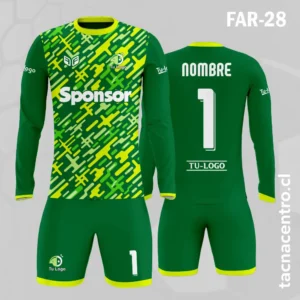 Camiseta de Arquero verde amarillo