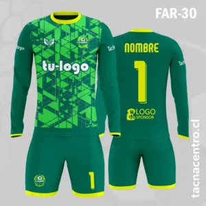 Camiseta de Arquero verde amarillo verde claro