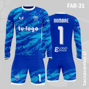 Camiseta de Arquero azul celeste