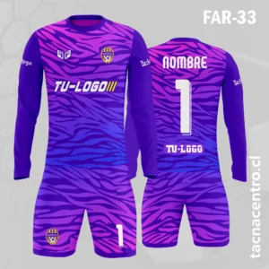 Camiseta de Arquero morado rosado Tigre