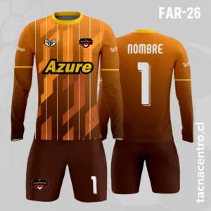 Camiseta de Arquero Verde con Rayas