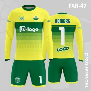 Camiseta de Arquero amarillo con verde