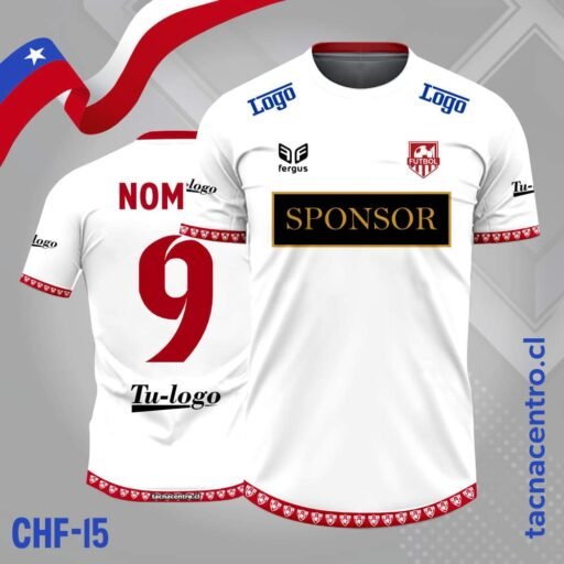 camiseta-de-futbol-copiapo-2024 blanco rojo