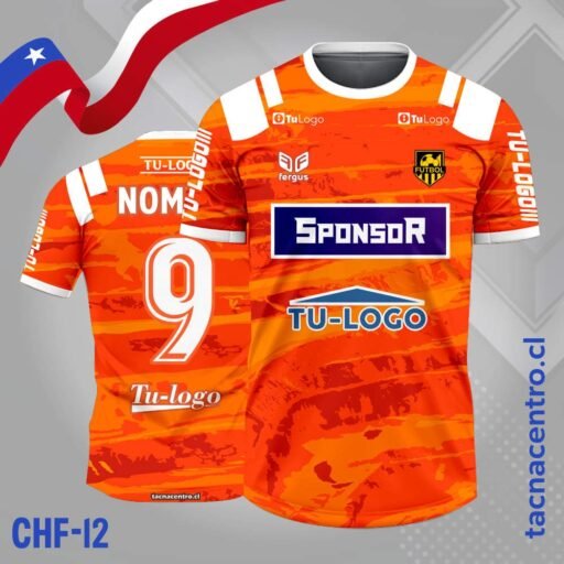 camiseta-de-futbol-cobreloa-2024 naranja