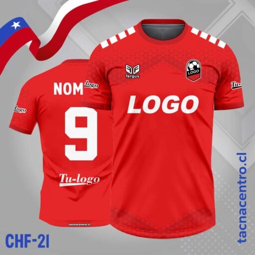 camiseta-de-futbol-nublense-2024 rojo