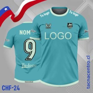 camiseta-de-futbol-union-espanola-2024 turquesa