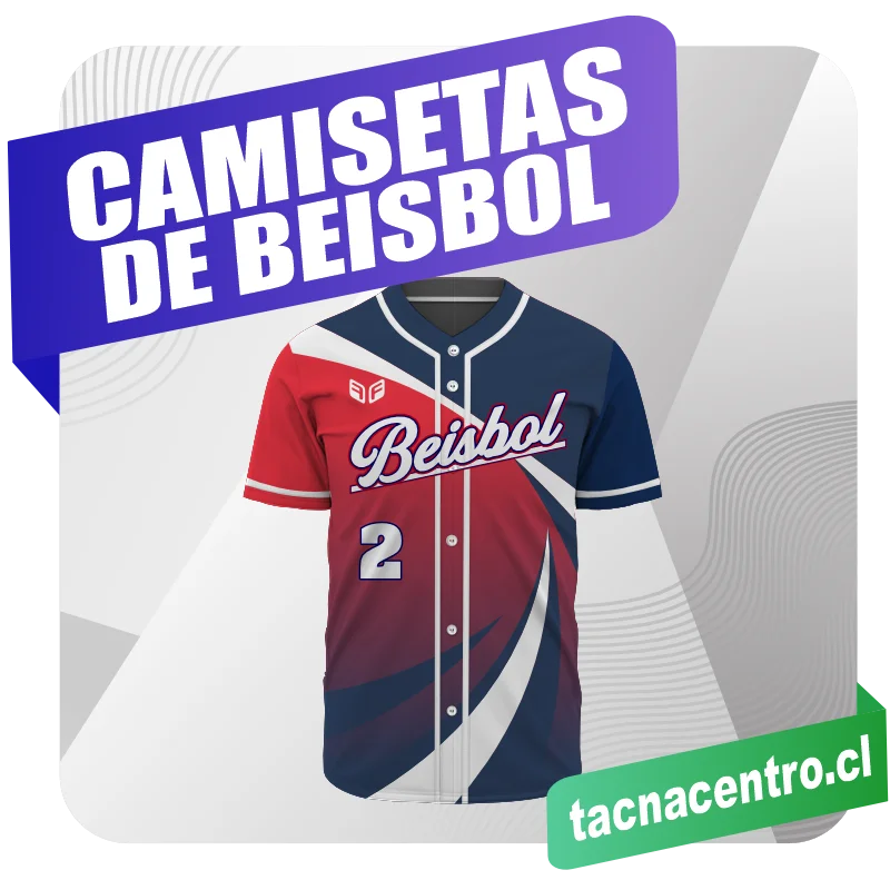 camisetas de beisbol personalizadas chile