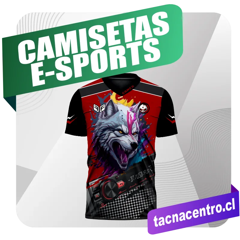 camisetas esports personalizadas chile