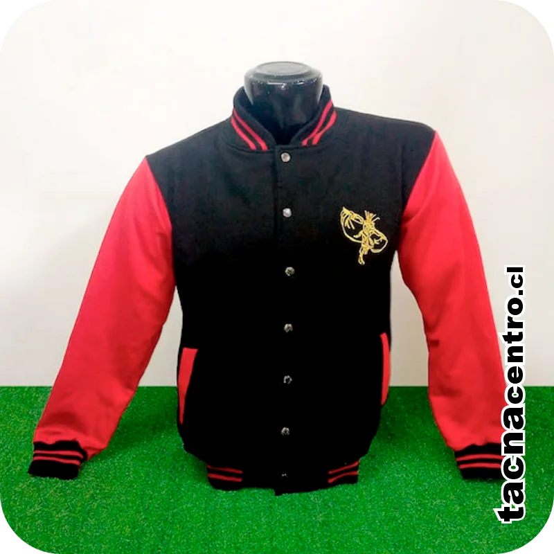 poleron tipo universitario con diseño personalizado