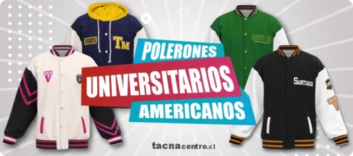 Polerones universitarios americanos personalizados chile precios de fabrica