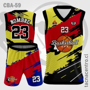 Camisetas de Basketball amarillo rojo negro