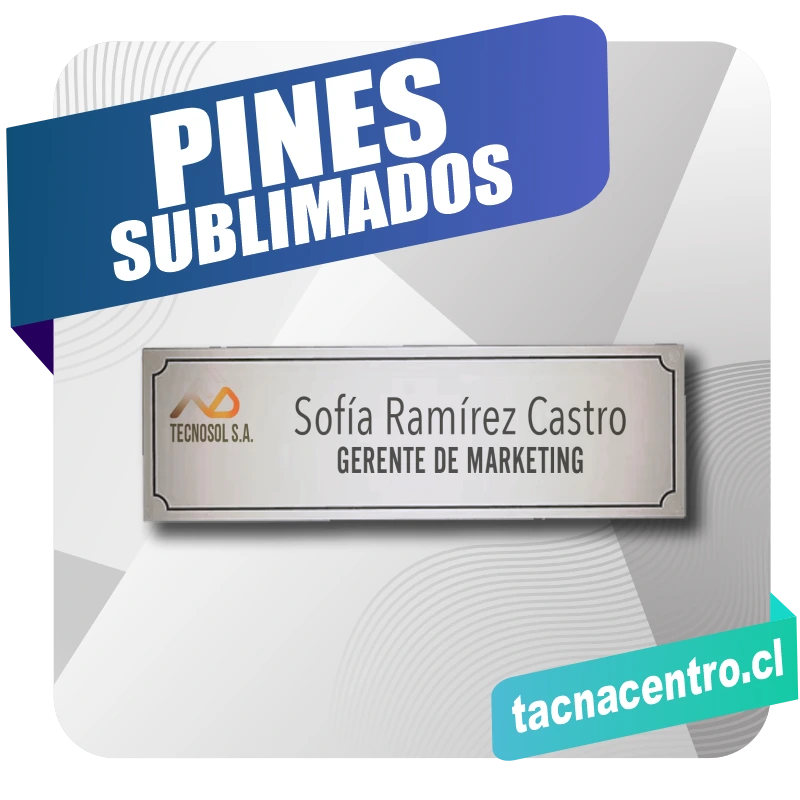 pin metalico sublimado chile