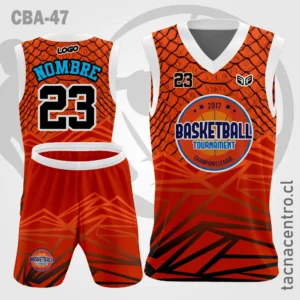 Camisetas de Basquetbol roja lineas negras manga blanca