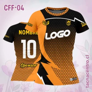 Camiseta de Futbol Femenino Colmena naranja