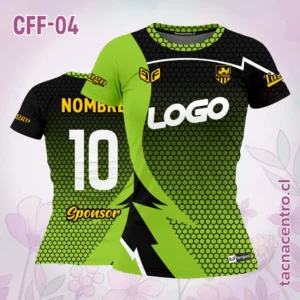 Camiseta de Futbol Femenino Colmena verde
