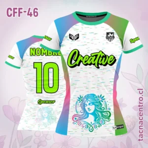 Camiseta de Futbol Femenino Diosa