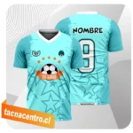 camisetas de futbol para niños modelo personalizado sublimacion chile