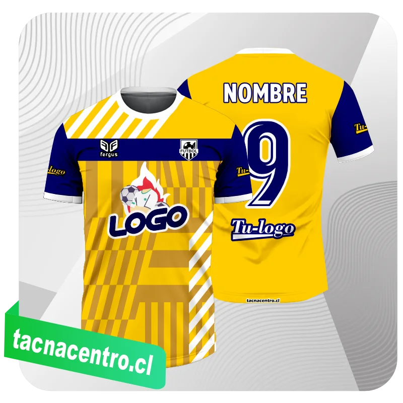 camisetas de futbol para niños modelo personalizado sublimacion chile