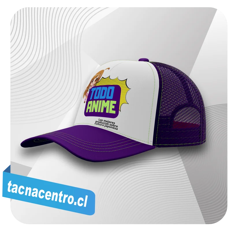 gorras jockey con malla tipo trucker personalizadas