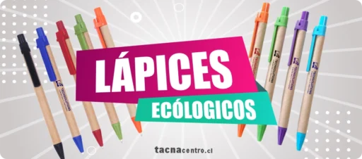 lapices ecologicos de carton reciclado con impresion personalizada venta por mayor chile