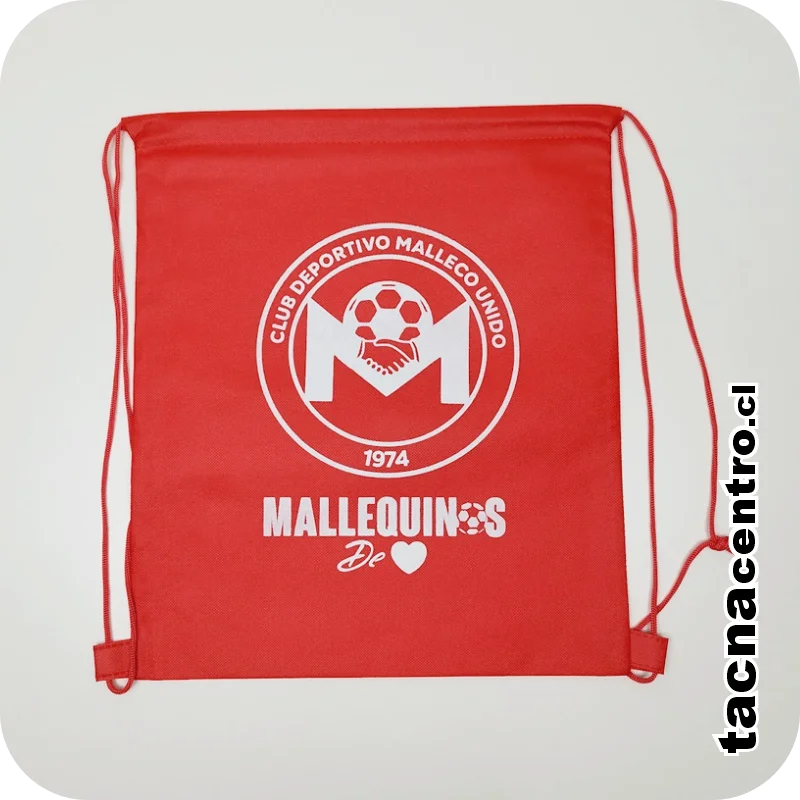 morral tnt por mayor con logo  estampado chile