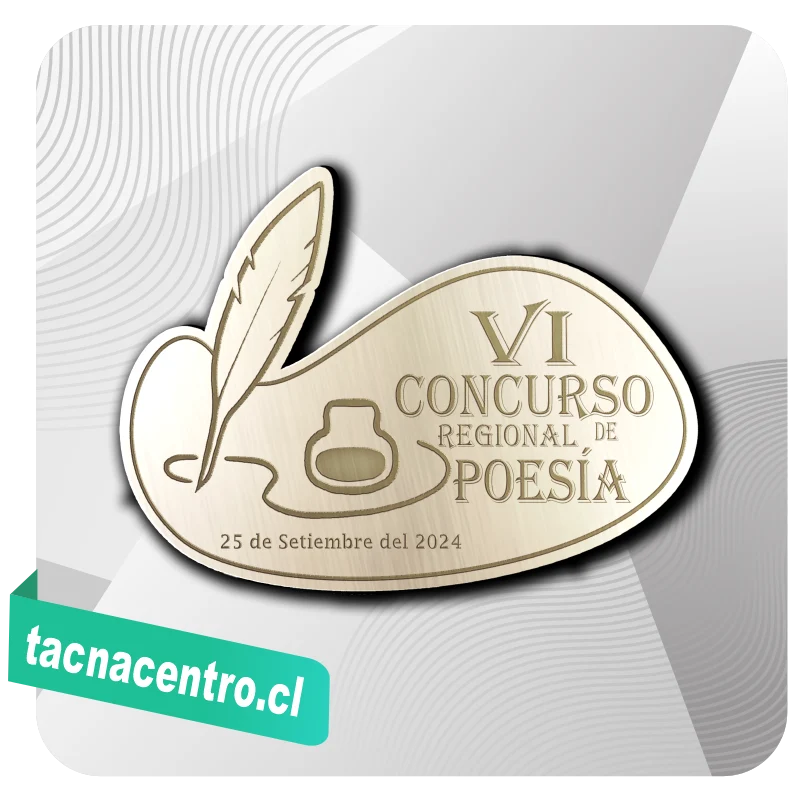 pines personalizados metalicos por mayor chile